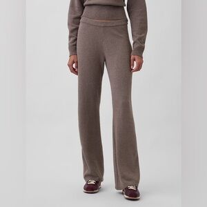 NWT Gap CashSoft Boot Sweater Toasted Almond Brown Pants S